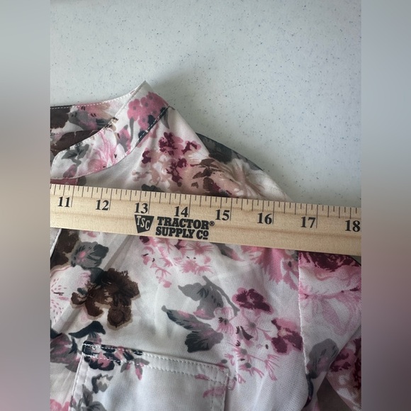 NWT Siren Lily Maternity Dress White Floral Size XL - Picture 9 of 10